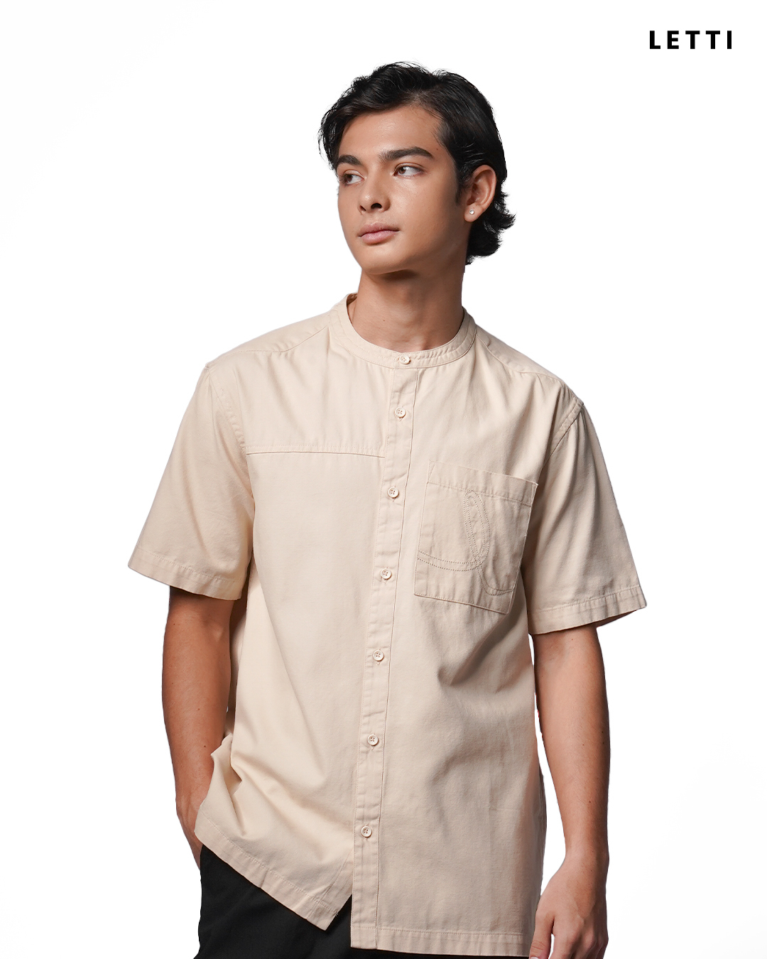 Laz Short Sleeve Shanghai Shirt
