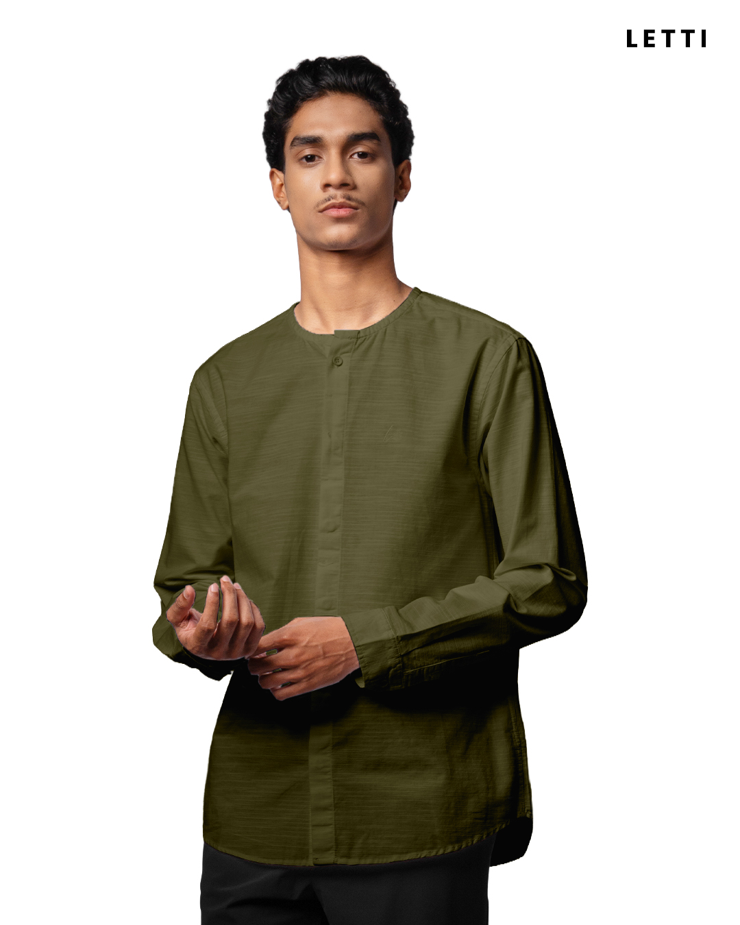 Silvan Long Sleeve Textured Shirt