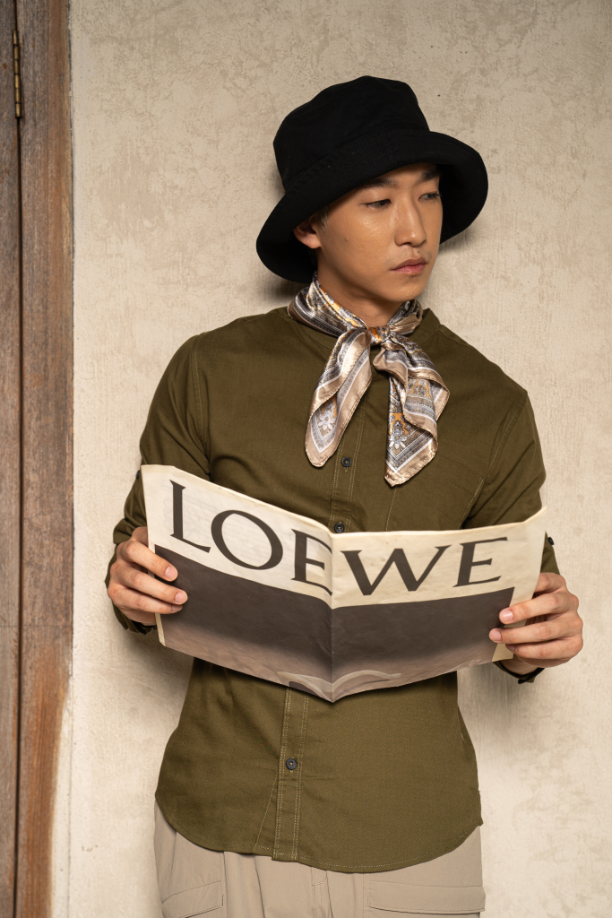 artikel kemeja koko Capsule Stillness LETTI 