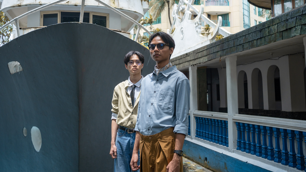 Eksterior Masjid Perahu Al-Munada Darussalam Baiturrahman di Tebet Jakarta Selatan yang didirikan KH Abdurrahman Maksum