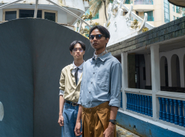 Eksterior Masjid Perahu Al-Munada Darussalam Baiturrahman di Tebet Jakarta Selatan yang didirikan KH Abdurrahman Maksum