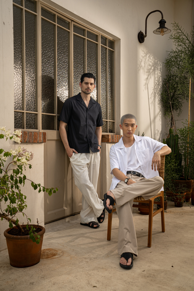 Koleksi pakaian katun premium LETTI dengan desain minimalis dan elegan