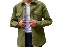 Produk LETTI Rue Shacket Jacket dengan potongan modern fit untuk tampilan adaptif.